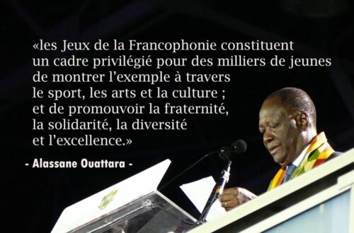 Article : Citation Alassane Ouattara Inauguration